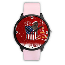 Load image into Gallery viewer, Bouvier des Flandres Dog Georgia Christmas Special Wrist Watch-Free Shipping