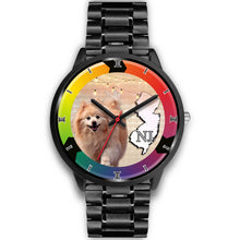 Load image into Gallery viewer, Cute Pomeranian Dog New Jersey Christmas Special Wrist Watch-Free Shipping