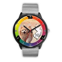 Load image into Gallery viewer, Cute Pomeranian Dog New Jersey Christmas Special Wrist Watch-Free Shipping