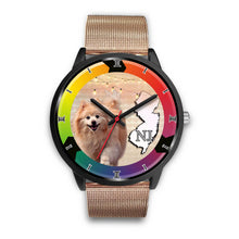 Load image into Gallery viewer, Cute Pomeranian Dog New Jersey Christmas Special Wrist Watch-Free Shipping