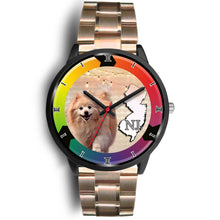 Load image into Gallery viewer, Cute Pomeranian Dog New Jersey Christmas Special Wrist Watch-Free Shipping