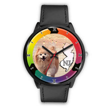Load image into Gallery viewer, Cute Pomeranian Dog New Jersey Christmas Special Wrist Watch-Free Shipping