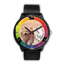 Load image into Gallery viewer, Cute Pomeranian Dog New Jersey Christmas Special Wrist Watch-Free Shipping
