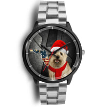 Load image into Gallery viewer, Cairn Terrier Florida Christmas Special Wrist Watch-Free Shipping
