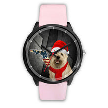 Load image into Gallery viewer, Cairn Terrier Florida Christmas Special Wrist Watch-Free Shipping