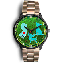 Load image into Gallery viewer, Chihuahua Dog Art New Jersey Christmas Special Wrist Watch-Free Shipping