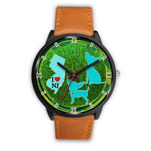 Load image into Gallery viewer, Chihuahua Dog Art New Jersey Christmas Special Wrist Watch-Free Shipping