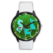 Load image into Gallery viewer, Chihuahua Dog Art New Jersey Christmas Special Wrist Watch-Free Shipping