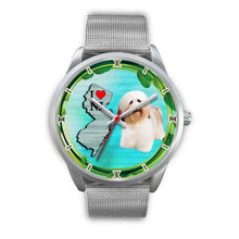 Load image into Gallery viewer, Cute Havanese Dog New Jersey Christmas Special Wrist Watch-Free Shipping