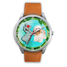Load image into Gallery viewer, Cute Havanese Dog New Jersey Christmas Special Wrist Watch-Free Shipping