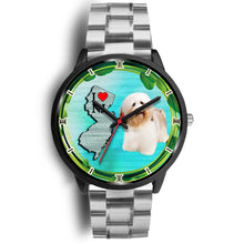 Load image into Gallery viewer, Cheerful Havanese Dog New Jersey Christmas Special Wrist Watch-Free Shipping