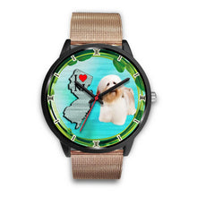 Load image into Gallery viewer, Cheerful Havanese Dog New Jersey Christmas Special Wrist Watch-Free Shipping