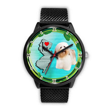 Load image into Gallery viewer, Cheerful Havanese Dog New Jersey Christmas Special Wrist Watch-Free Shipping