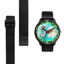 Load image into Gallery viewer, Cheerful Havanese Dog New Jersey Christmas Special Wrist Watch-Free Shipping