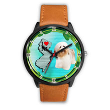 Load image into Gallery viewer, Cheerful Havanese Dog New Jersey Christmas Special Wrist Watch-Free Shipping