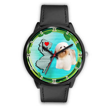 Load image into Gallery viewer, Cheerful Havanese Dog New Jersey Christmas Special Wrist Watch-Free Shipping