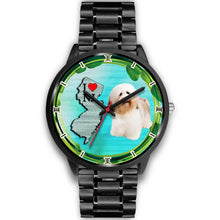Load image into Gallery viewer, Cheerful Havanese Dog New Jersey Christmas Special Wrist Watch-Free Shipping
