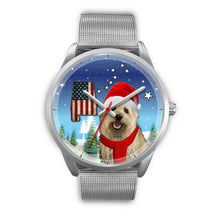 Load image into Gallery viewer, Cairn Terrier Alabama Christmas Special Wrist Watch-Free Shipping