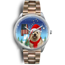 Load image into Gallery viewer, Cairn Terrier Alabama Christmas Special Wrist Watch-Free Shipping