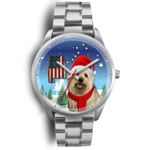 Load image into Gallery viewer, Cairn Terrier Alabama Christmas Special Wrist Watch-Free Shipping