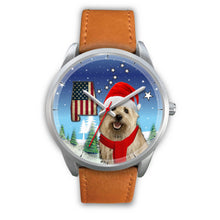 Load image into Gallery viewer, Cairn Terrier Alabama Christmas Special Wrist Watch-Free Shipping