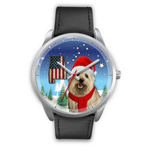 Load image into Gallery viewer, Cairn Terrier Alabama Christmas Special Wrist Watch-Free Shipping