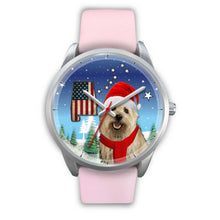 Load image into Gallery viewer, Cairn Terrier Alabama Christmas Special Wrist Watch-Free Shipping