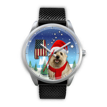 Load image into Gallery viewer, Cairn Terrier Alabama Christmas Special Wrist Watch-Free Shipping