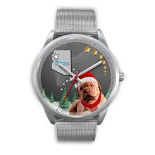 Load image into Gallery viewer, Cute Bordeaux Mastiff Arizona Christmas Special Wrist Watch-Free Shipping