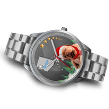 Load image into Gallery viewer, Cute Bordeaux Mastiff Arizona Christmas Special Wrist Watch-Free Shipping