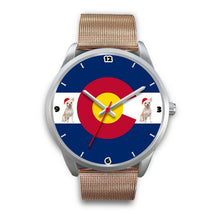 Load image into Gallery viewer, Chihuahua Dog Colorado Christmas Special Wrist Watch-Free Shipping