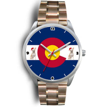 Load image into Gallery viewer, Chihuahua Dog Colorado Christmas Special Wrist Watch-Free Shipping