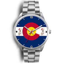Load image into Gallery viewer, Chihuahua Dog Colorado Christmas Special Wrist Watch-Free Shipping