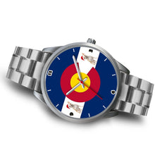 Load image into Gallery viewer, Chihuahua Dog Colorado Christmas Special Wrist Watch-Free Shipping