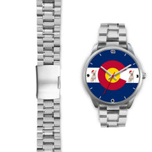 Load image into Gallery viewer, Chihuahua Dog Colorado Christmas Special Wrist Watch-Free Shipping