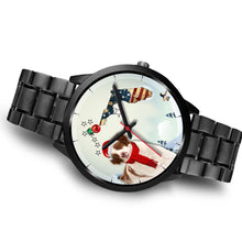 Load image into Gallery viewer, Brittany Dog Florida Christmas Special Wrist Watch-Free Shipping