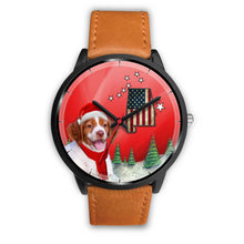 Load image into Gallery viewer, Brittany Dog Alabama Christmas Special Wrist Watch-Free Shipping