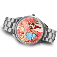 Load image into Gallery viewer, Brittany Dog Arizona Christmas Special Wrist Watch-Free Shipping
