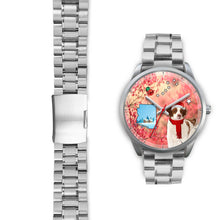 Load image into Gallery viewer, Brittany Dog Arizona Christmas Special Wrist Watch-Free Shipping