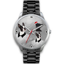 Load image into Gallery viewer, Boston Terrier Minnesota Christmas Special Wrist Watch-Free Shipping