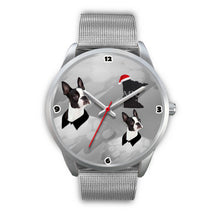 Load image into Gallery viewer, Boston Terrier Minnesota Christmas Special Wrist Watch-Free Shipping