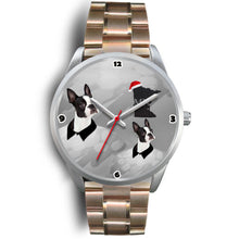 Load image into Gallery viewer, Boston Terrier Minnesota Christmas Special Wrist Watch-Free Shipping