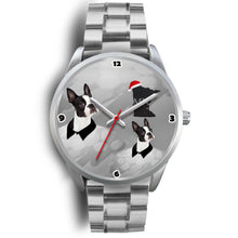 Load image into Gallery viewer, Boston Terrier Minnesota Christmas Special Wrist Watch-Free Shipping