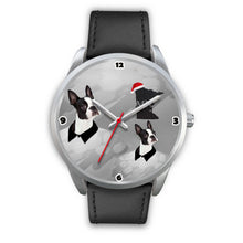 Load image into Gallery viewer, Boston Terrier Minnesota Christmas Special Wrist Watch-Free Shipping