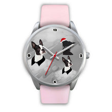 Load image into Gallery viewer, Boston Terrier Minnesota Christmas Special Wrist Watch-Free Shipping