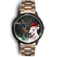 Load image into Gallery viewer, Bull Terrier Florida Christmas Special Wrist Watch-Free Shipping