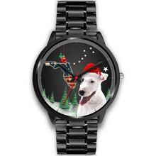 Load image into Gallery viewer, Bull Terrier Florida Christmas Special Wrist Watch-Free Shipping