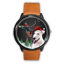 Load image into Gallery viewer, Bull Terrier Florida Christmas Special Wrist Watch-Free Shipping