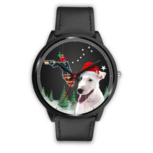 Load image into Gallery viewer, Bull Terrier Florida Christmas Special Wrist Watch-Free Shipping