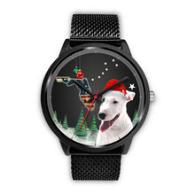 Load image into Gallery viewer, Bull Terrier Florida Christmas Special Wrist Watch-Free Shipping